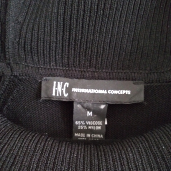 INC International Concepts Little Black Dress - Picture 3 of 4